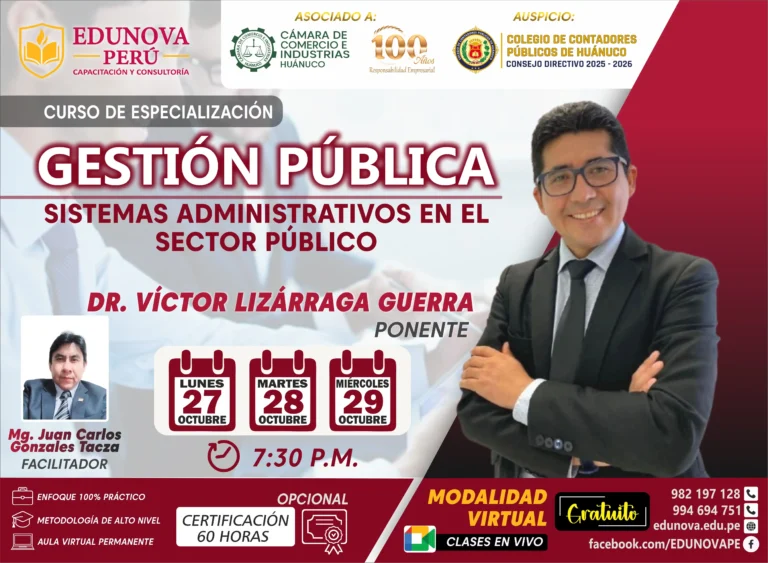 Sistemas Administrativos en el Sector Público